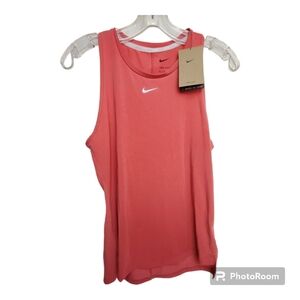 Nike lux one dri fit standard tank top Pink